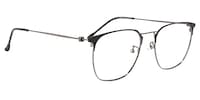 Yulisa Browline Black Glasses2