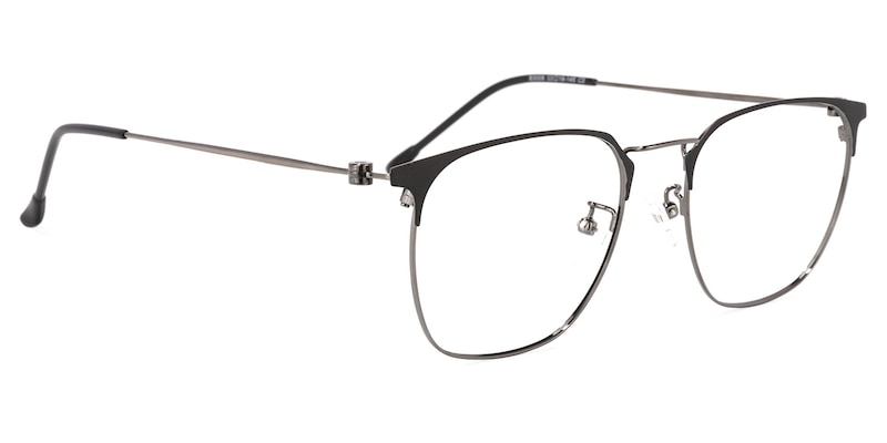 Yulisa Browline Black Glasses | Zeelool Glasses2