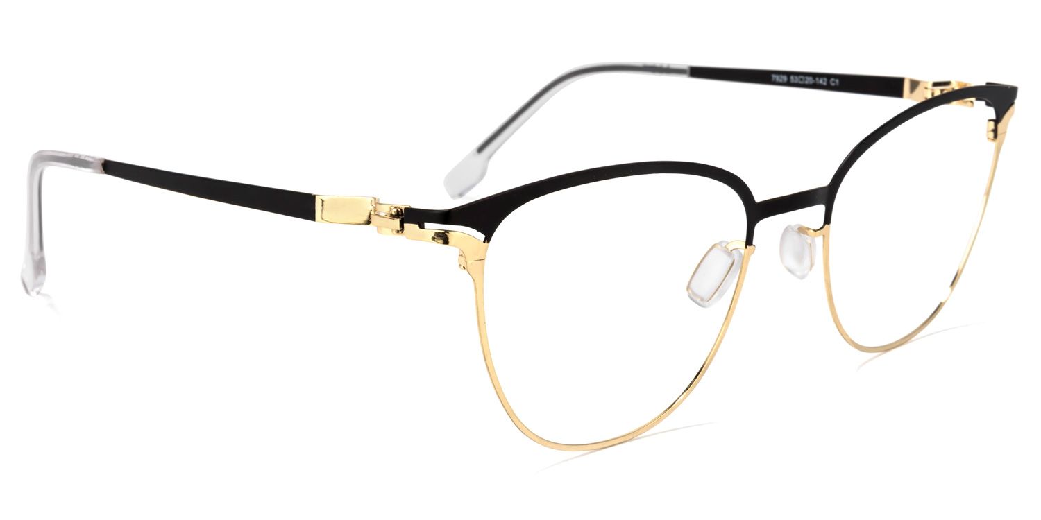 Yelena Sqaure Black Glasses | Zeelool Glasses2