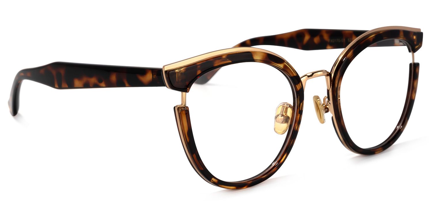 Laraine Cat Eye Tortoise Frame Glasses | Zeelool Optical2