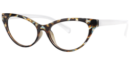 Babur Cateye Gold-Tortoise Reading Glasses2