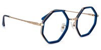 Nathaniel Geometric Blue Glasses2