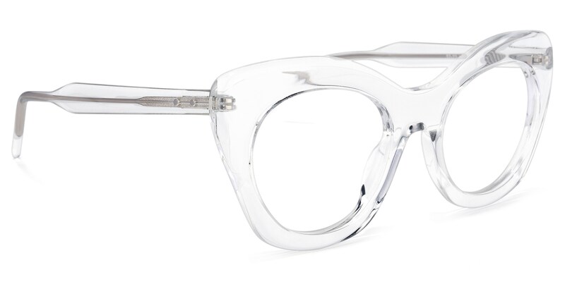 Maria Cat-eye Crystal Glasses | Zeelool Glasses3