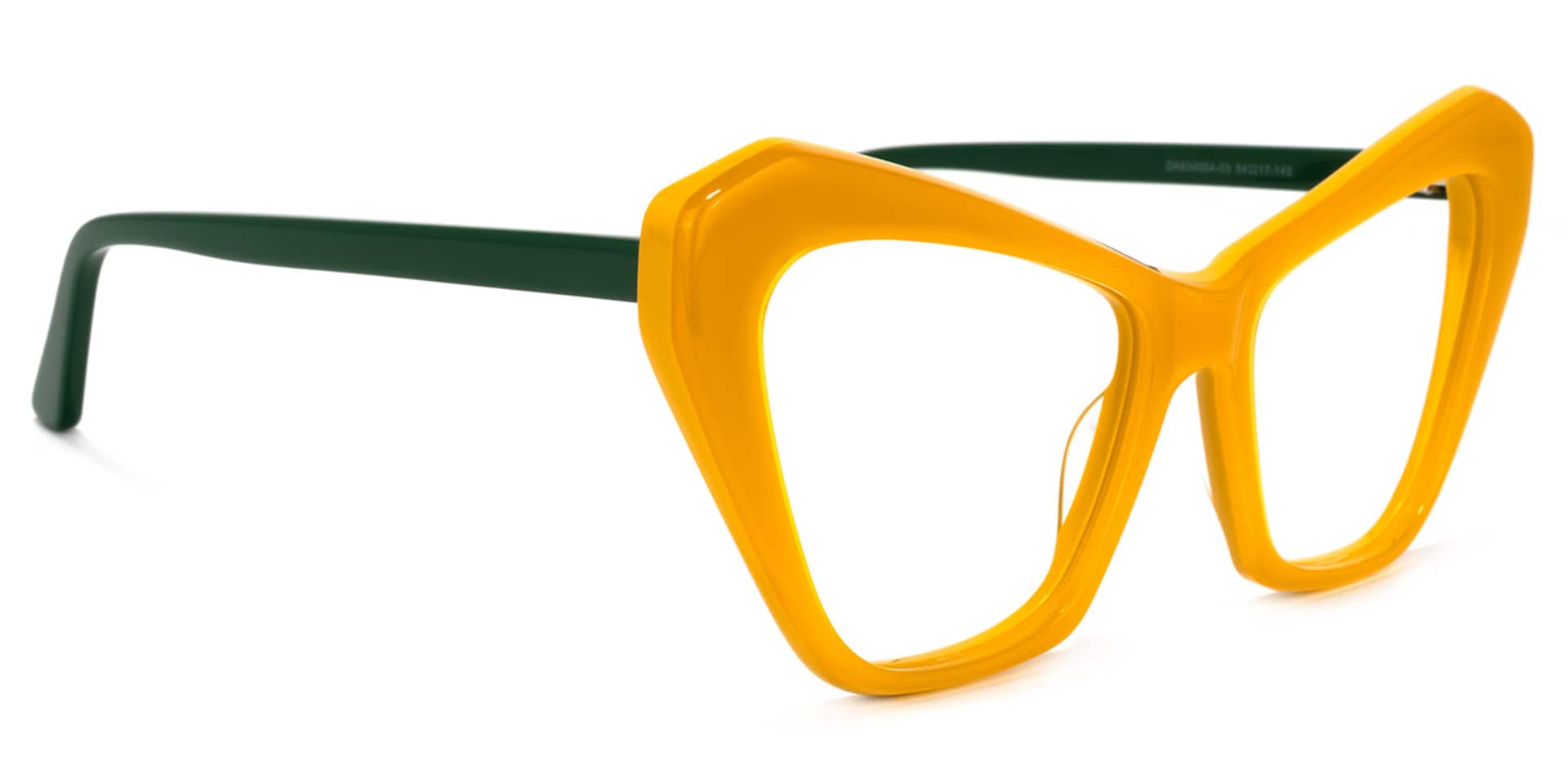 Benita Cateye Yellow Glasses | Zeelool Glasses2