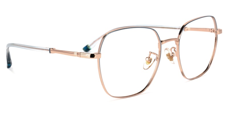 Lakeisha Square Blue Glasses | Zeelool Glasses1