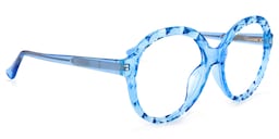 Lila Round Light-Blue Glasses2