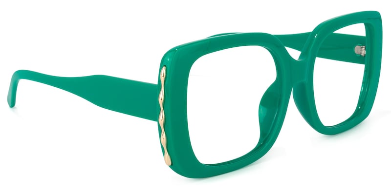 Seth Square Green Glasses | Zeelool Glasses2