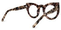 Ophelia Cateye Light Tortoise Glasses3