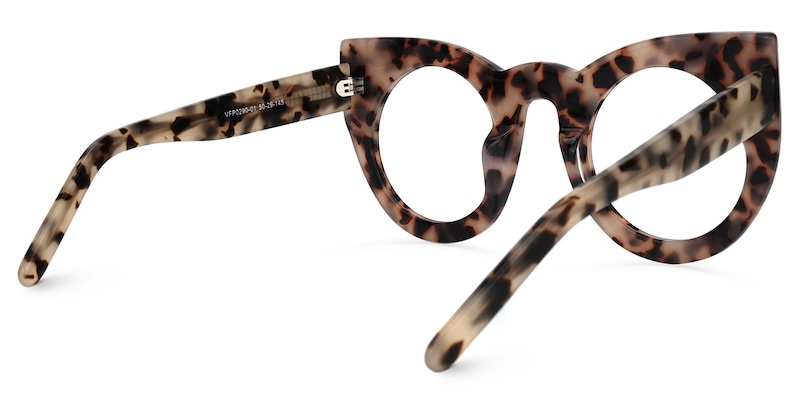 Ophelia Cateye Light Tortoise Glasses | Zeelool Glasses3