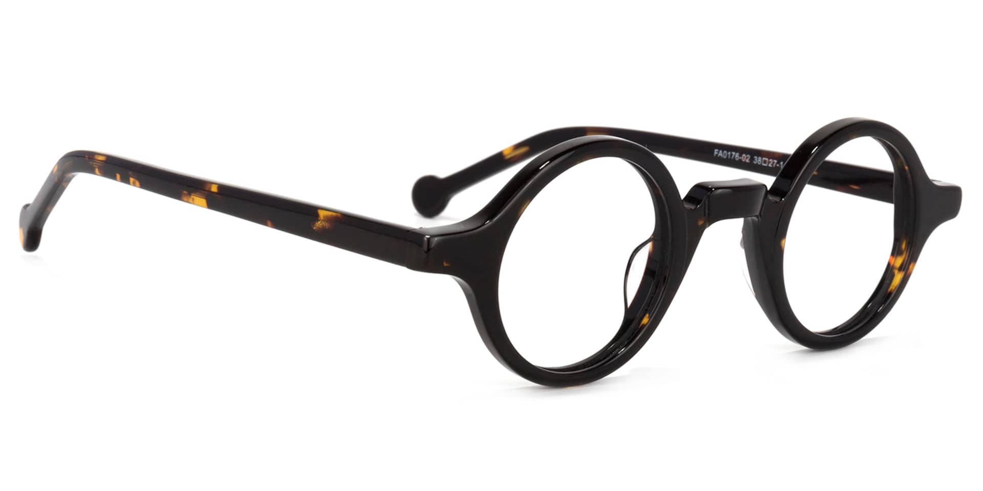 Arale Round Tortoise Full-rim Eyeglasses | Zeelool Optical2