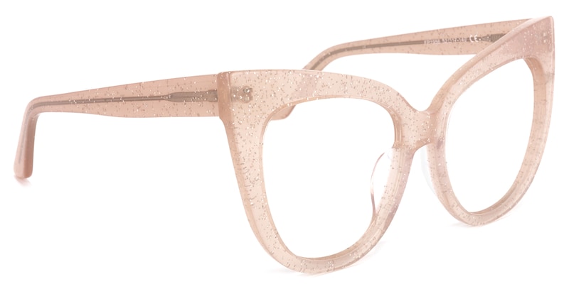 Trenton Cateye Pink Glasses | Zeelool Glasses1
