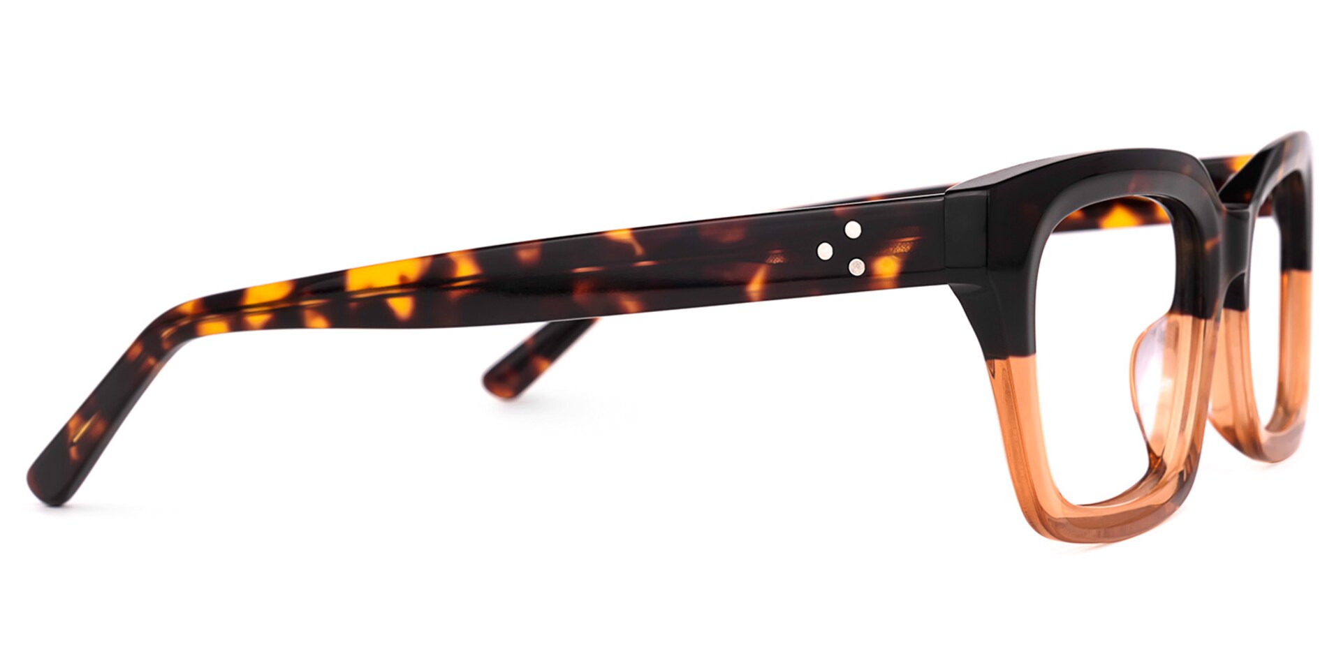 Cloris Rectangle Tortoise Glasses | Zeelool Glasses2