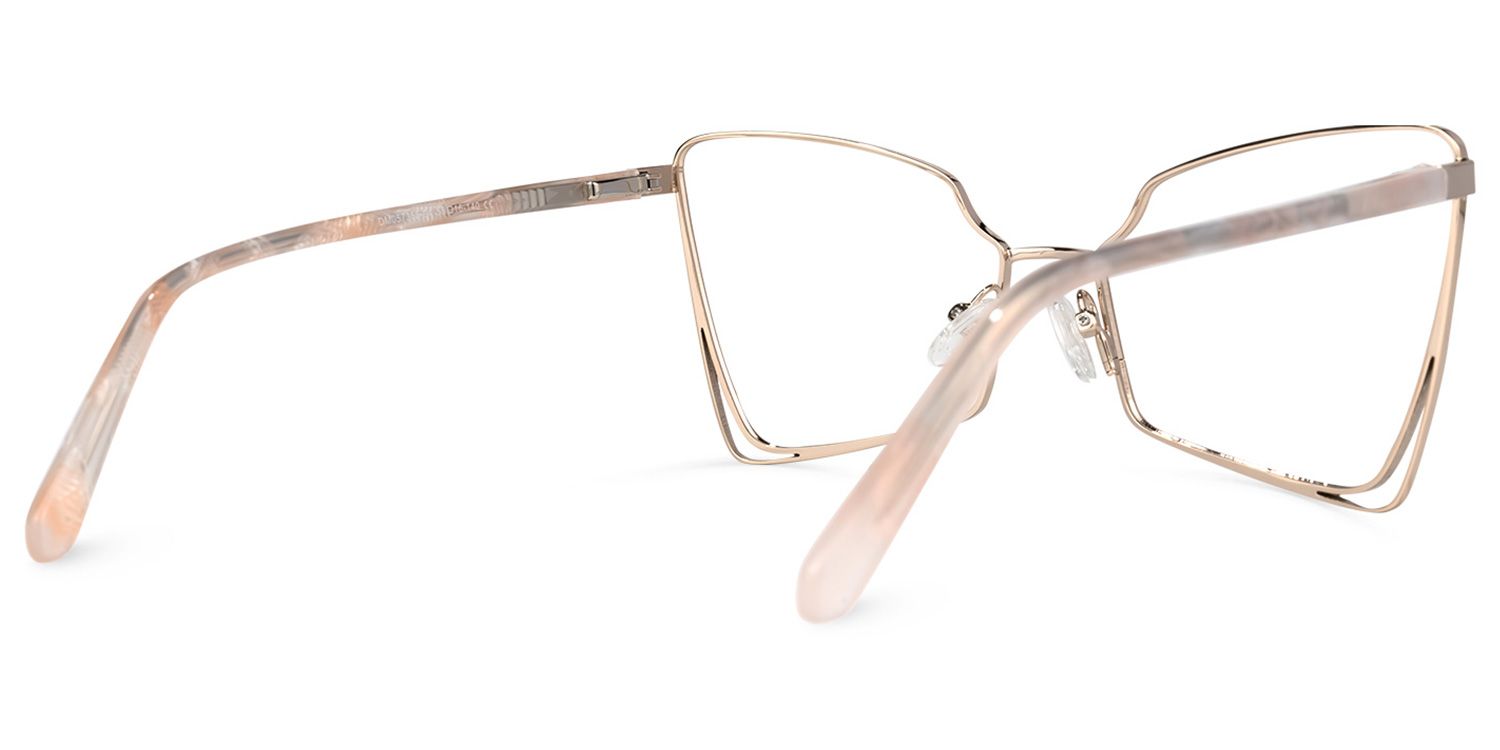 Crespo Butterfly Beige Glasses | Zeelool Glasses3