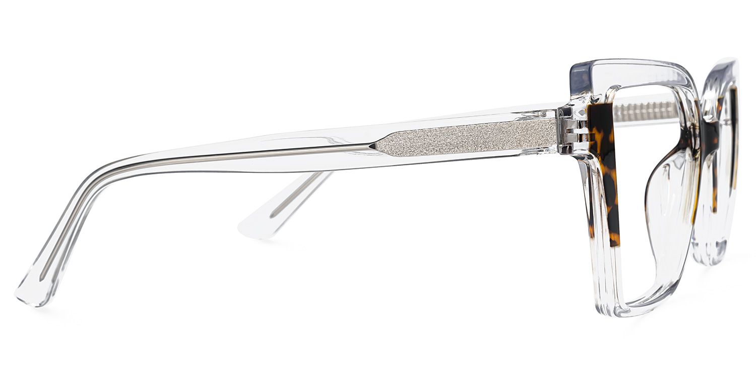 Lonnie Butterfly Clear Glasses | Zeelool Glasses2