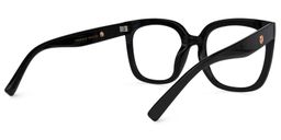 Ebony Square Black Glasses3