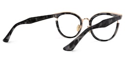 Laraine Cat Eye Light-Tortoise Glasses3