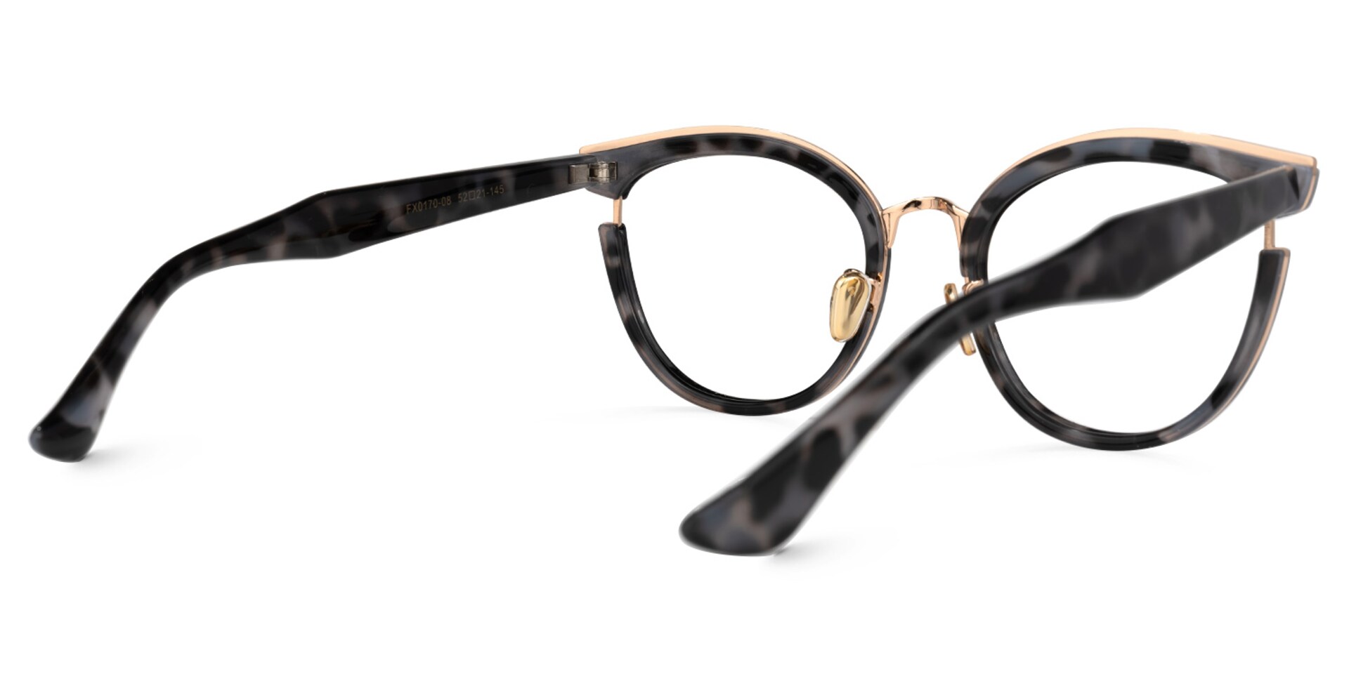 Laraine Cat Eye Light-Tortoise Glasses | Zeelool Glasses3