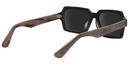 Arthur Geometric Black Sunglasses3