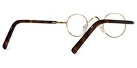 Cryssy Round Gold Glasses3