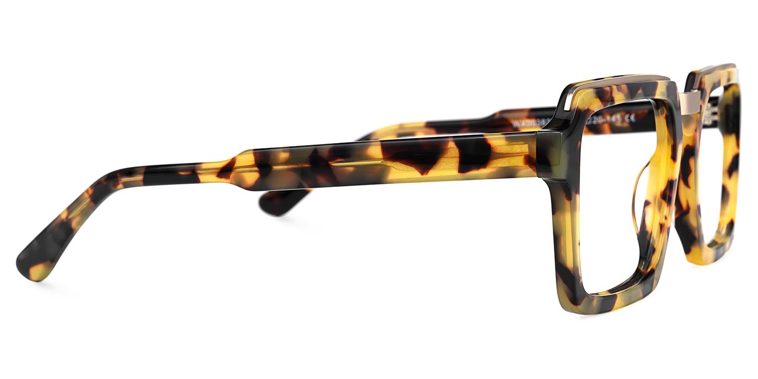 Pierson Square Tortoise Glasses | Zeelool Glasses