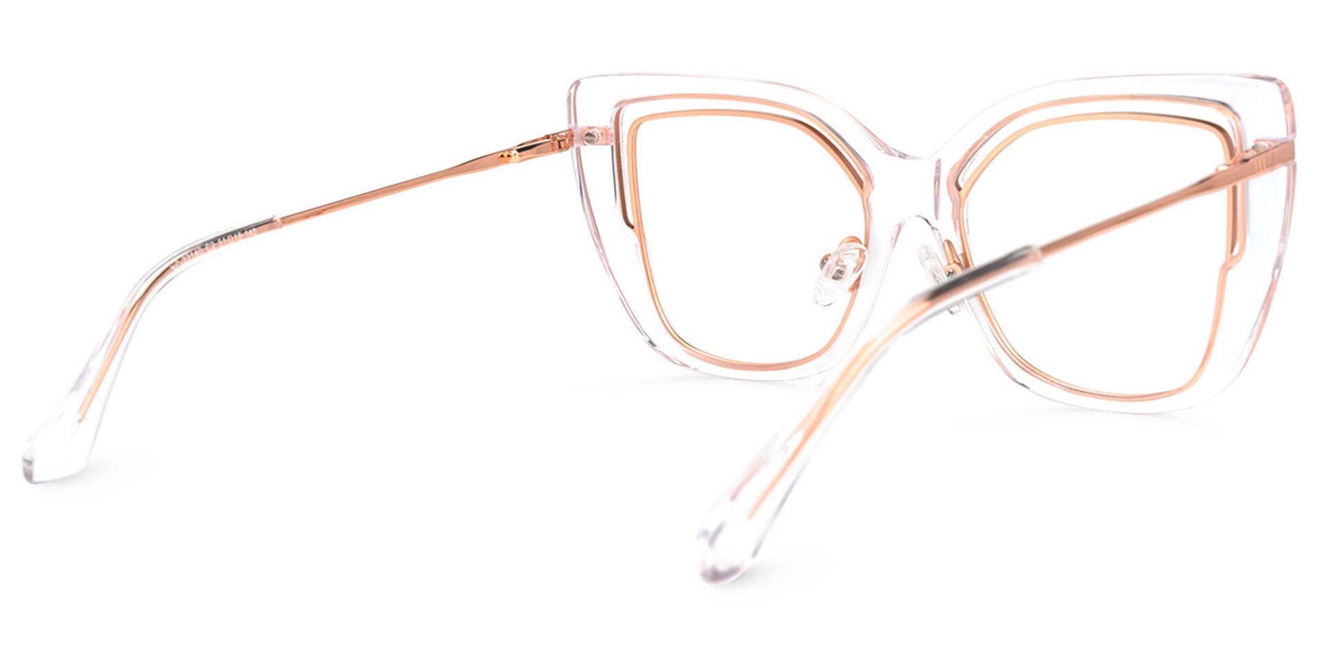 Celene Square Crystal Glasses | Zeelool Glasses3