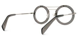 Talkami Round Gray Glasses3