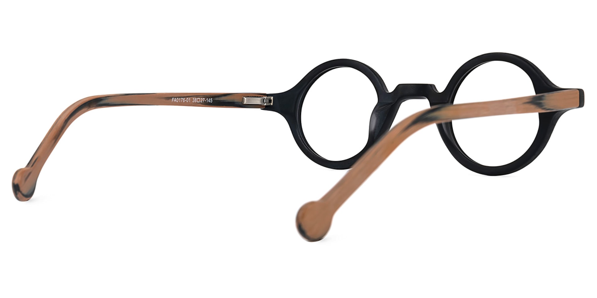 Arale Round Black Glasses | Zeelool Glasses3