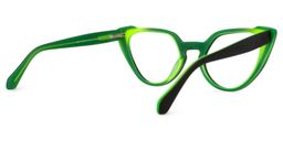 Harrison Cateye Green Glasses3