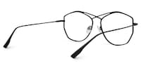 Raven Geometric Black Glasses2
