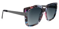 Reeves Square Floral Sunglasses2
