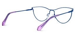 Rusland Geometric Blue Glasses3