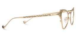 Marimar Geometric Gold Glasses2