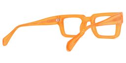 Glaucia Square Orange Glasses3