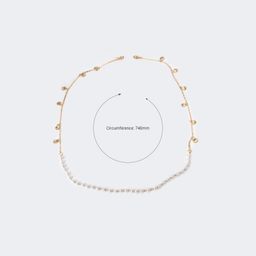 Fashion Pearl Non-slip Metal Chains3