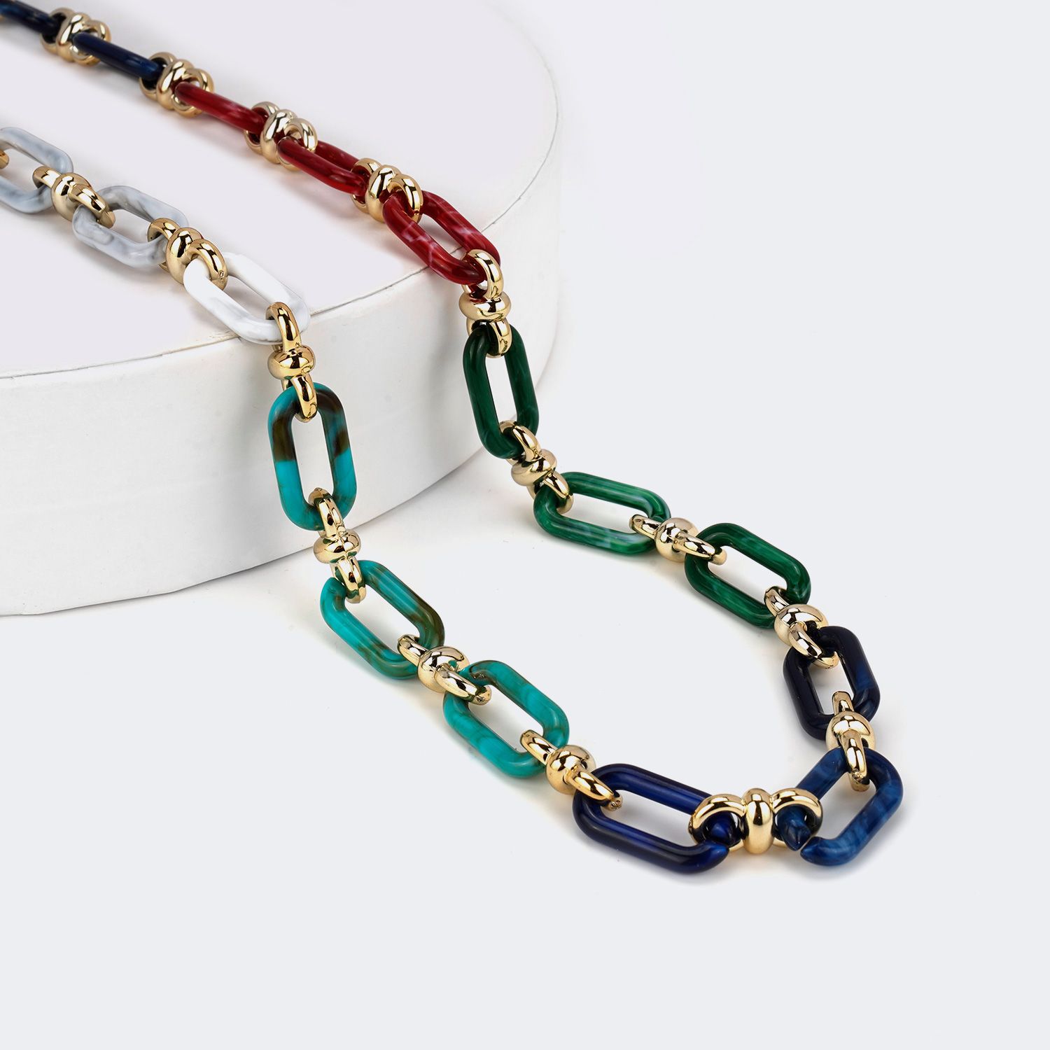 Fashion Chic Multicolor Chains | Zeelool Glasses0