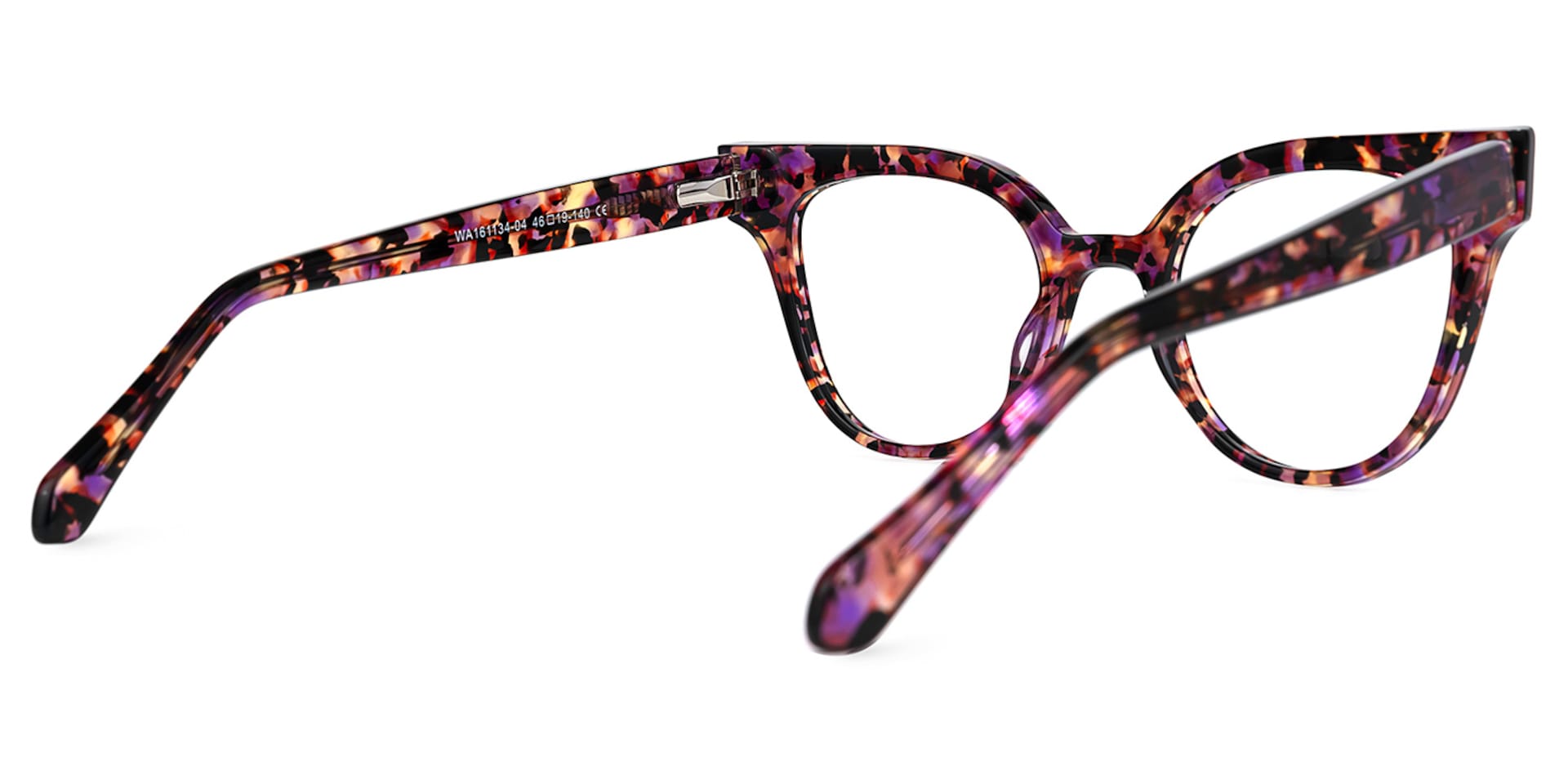 Susie Cateye Floral Glasses | Zeelool Glasses3