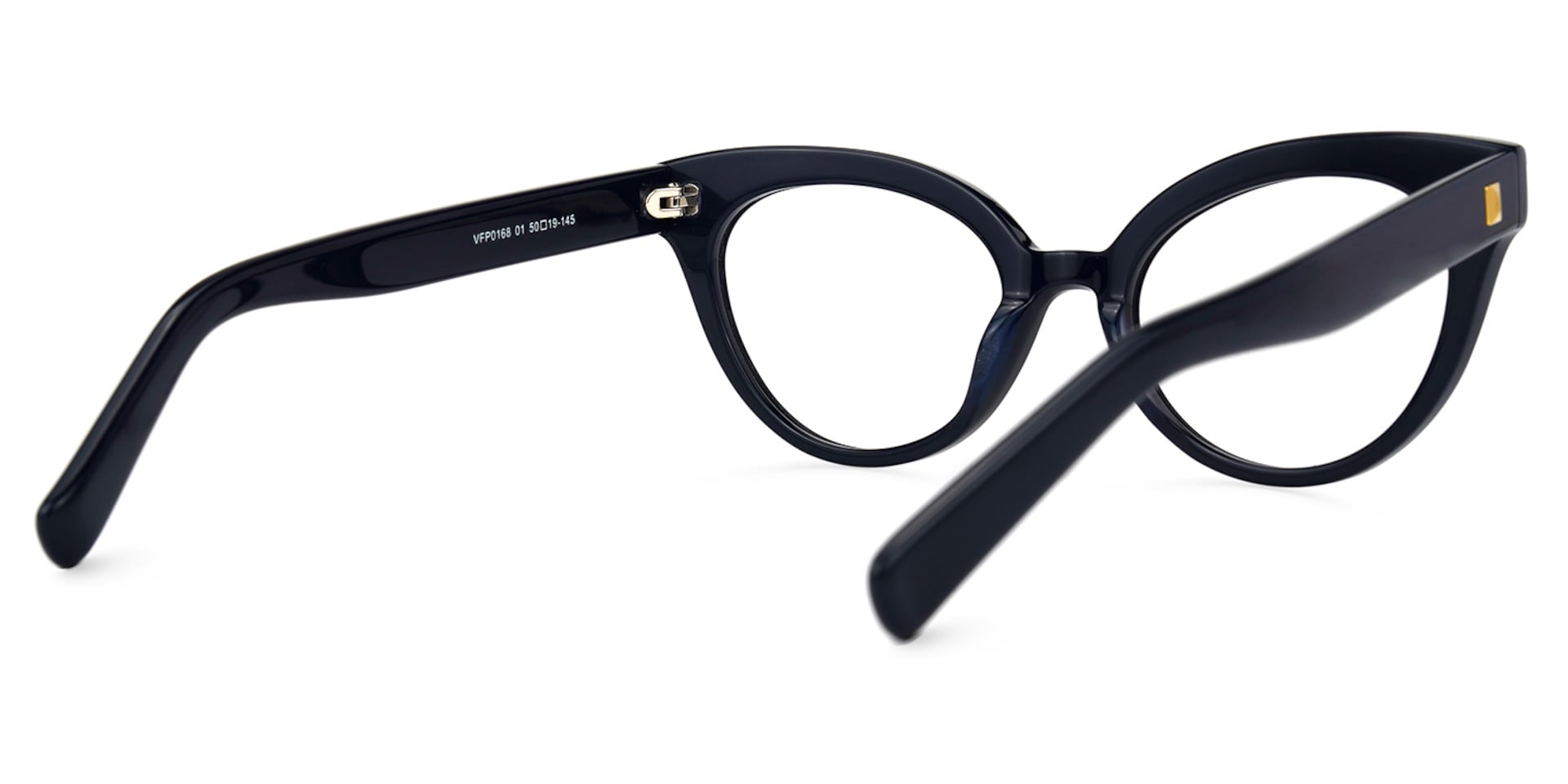 Cateye Dark Blue Glasses3