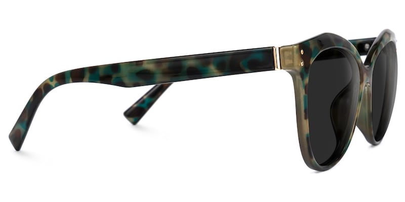 Cateye Pink Floral Glasses | Zeelool Glasses2