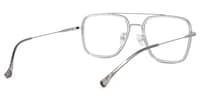 Nayeli Aviator Gray-Silver Glasses4