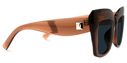 Alberta Cateye Brown Sunglasses2