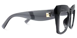 Alberta Cateye Gray Glasses2