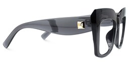 Alberta Cateye Gray Glasses2