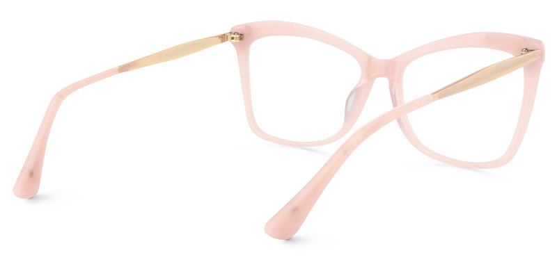 Isaebella Butterfly Pink Frame Glasses | Zeelool Optical4