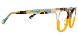 Rhoden Cateye Yellow Glasses4