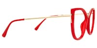 Tabrieah Cateye Red Glasses2