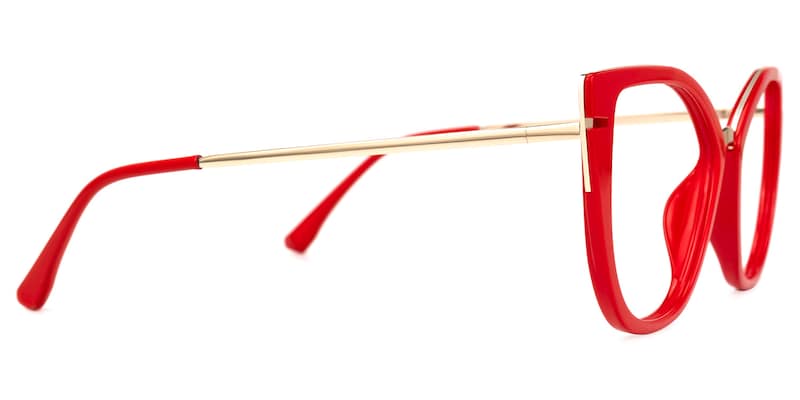 Tabrieah Cateye Red Glasses | Zeelool Glasses2