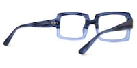 Kumar Square Blue Glasses3