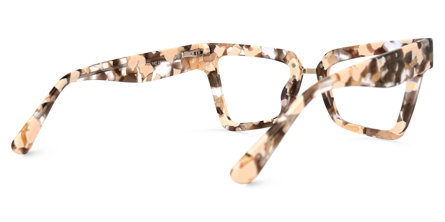 Gaymon Cateye Marshmallow Glasses | Zeelool Glasses3