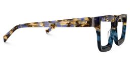 Bean Square Two-Tone Glasses2