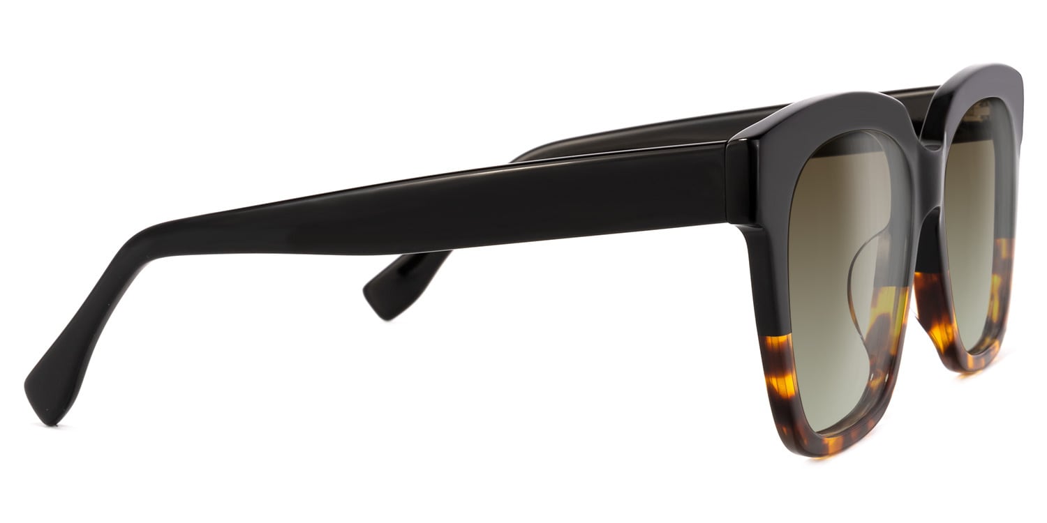 Xion Square Tortoise Sunglasses3